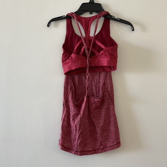 Lululemon tank with bra - Picture 2 of 2
